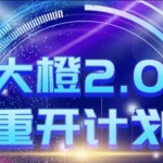 高大橙·重计开划（大橙2.0）