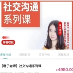琳子老师-社交沟通系列课价值4980元