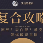 天边的老白《复合攻略》分手复合提升情商