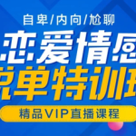 山本教育素云VIP恋爱技巧-脱单特训班，第8期